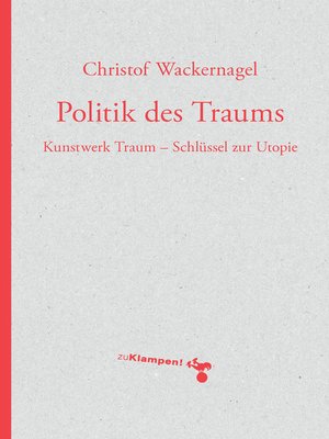 cover image of Politik des Traums